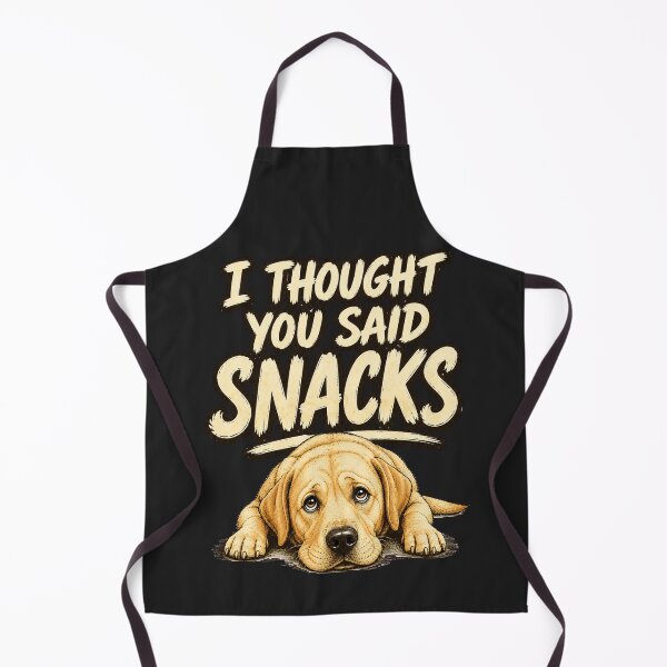 Item preview, I Thought You Said Snacks Funny Labrador Dog Shirt Cute Hungry Puppy Meme Pet Lover Gift designed and sold by AdicretorDesign.