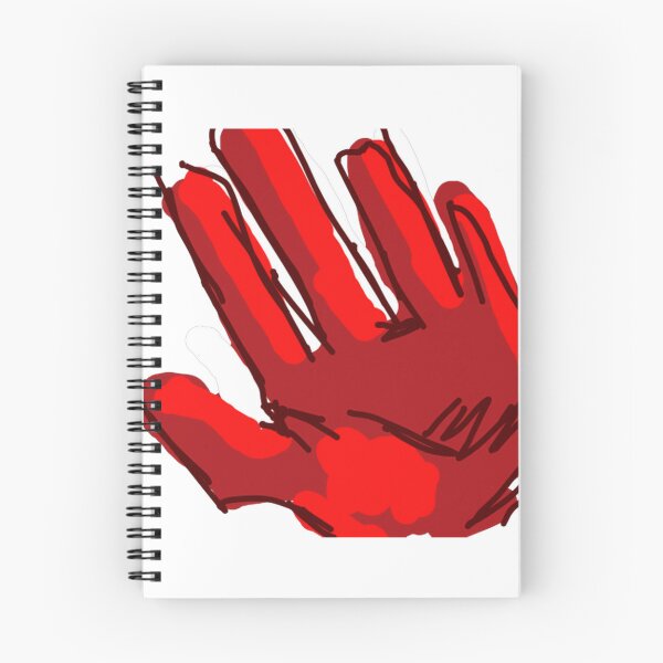 Item preview, Red Hand Print designed and sold by ArtfulGlows.