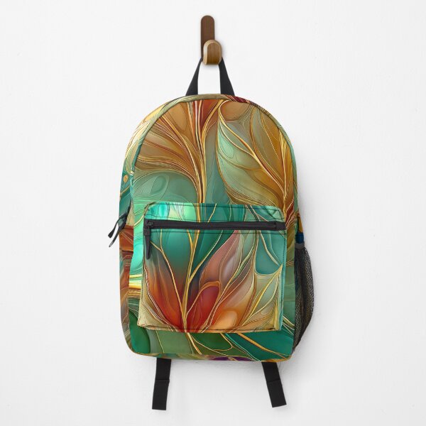 Item preview, Abstract Autumn Leaves Botanical Art | Maple Fall Nature Illustration designed and sold by MargaretWiktor.