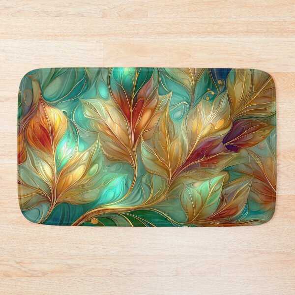 Item preview, Abstract Autumn Leaves Botanical Art | Maple Fall Nature Illustration designed and sold by MargaretWiktor.
