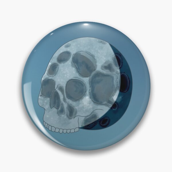 Item preview, Pastel Goth Lunar skull designed and sold by Juditangelo.