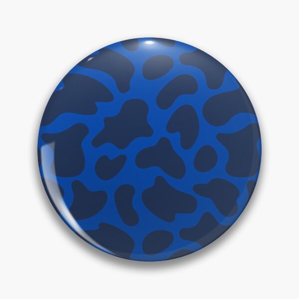 Item preview, Modern Graphic Cow Print Pattern | Bright Blue designed and sold by Frohyou.