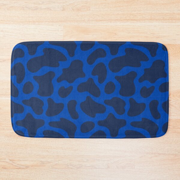 Item preview, Modern Graphic Cow Print Pattern | Bright Blue designed and sold by Frohyou.