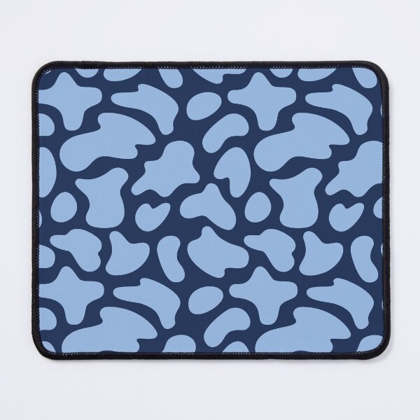 Item preview, Modern Graphic Cow Print Pattern | Dark Blue designed and sold by Frohyou.