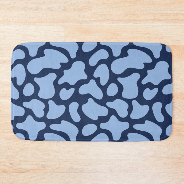 Item preview, Modern Graphic Cow Print Pattern | Dark Blue designed and sold by Frohyou.