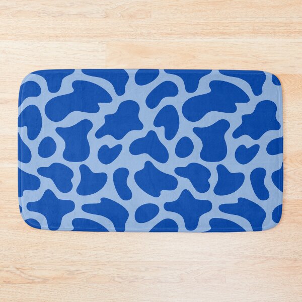 Item preview, Modern Graphic Cow Print Pattern | Light Blue designed and sold by Frohyou.