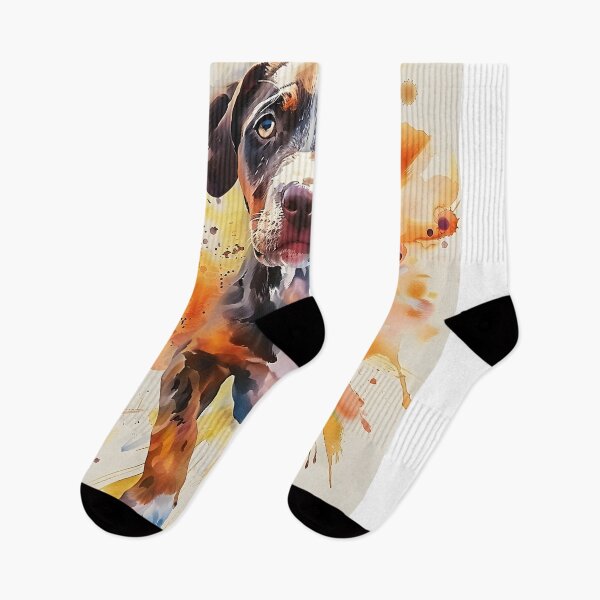 Item preview, Vibrant Watercolor Dog Portrait designed and sold by tamararasnowi.