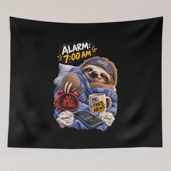 Item preview, Sleepy Sloth Sticker designed and sold by IMOBILYARI VibeCore.
