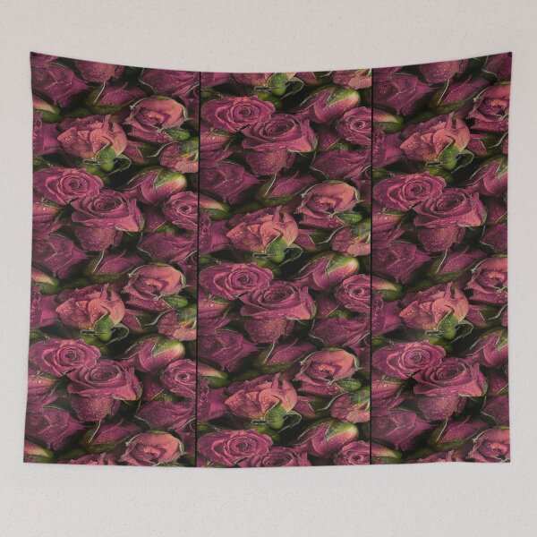 Item preview, Wet Pink Roses Full Of Love Artwork designed and sold by NivyasArtistry.