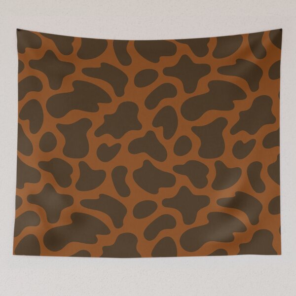 Item preview, Modern Graphic Cow Print Pattern | Bright Brown designed and sold by Frohyou.