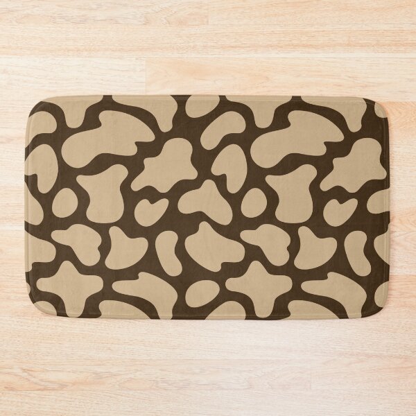 Item preview, Modern Graphic Cow Print Pattern | Dark Brown designed and sold by Frohyou.