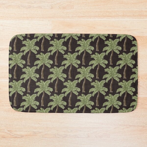Item preview, Stylized Modern Palm Tree Chocolate Brown designed and sold by JasmineGDesigns.