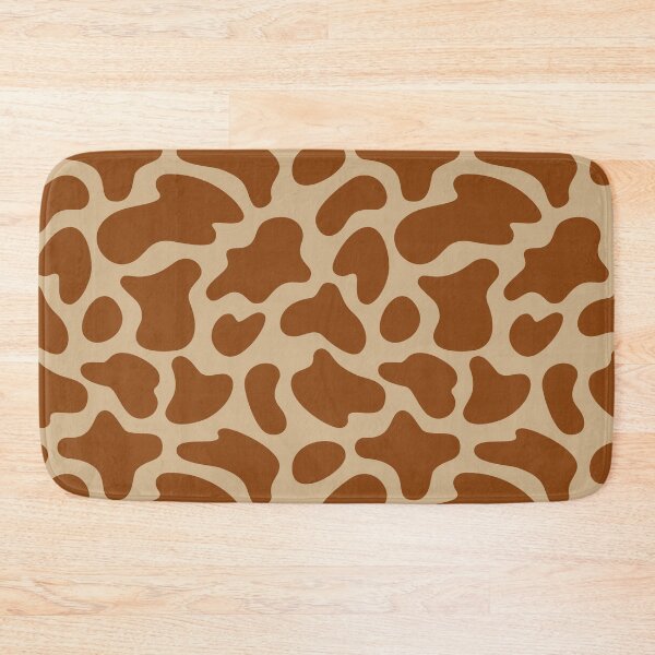 Item preview, Modern Graphic Cow Print Pattern | Light Brown designed and sold by Frohyou.