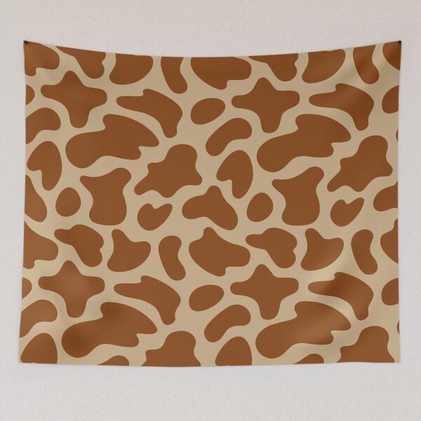 Item preview, Modern Graphic Cow Print Pattern | Light Brown designed and sold by Frohyou.