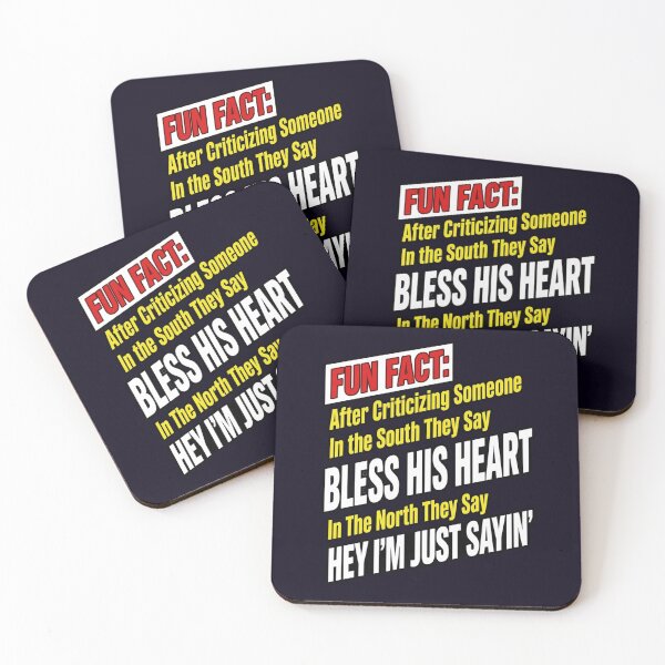 Item preview, BLESS HIS HEART or HEY I'M JUST SAYIN' designed and sold by PRINTSCHARMINGM.