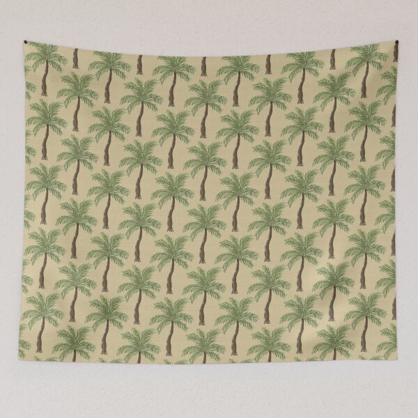 Item preview, Stylized Modern Palm Tree Earthy Yellow designed and sold by JasmineGDesigns.
