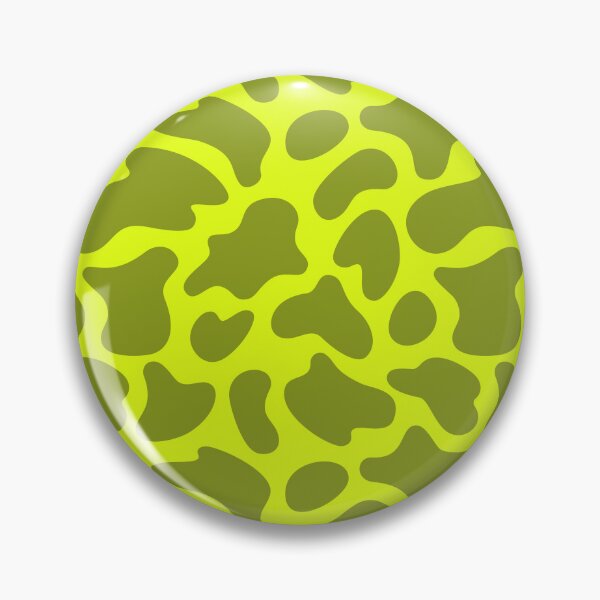 Item preview, Modern Graphic Cow Print Pattern | Bright Chartreuse designed and sold by Frohyou.