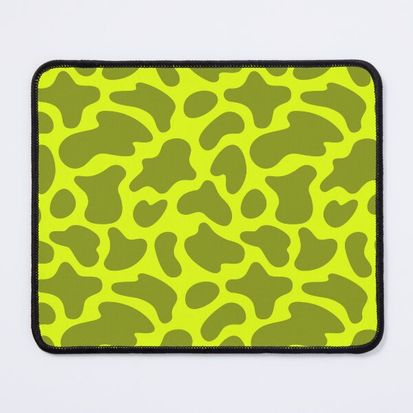 Item preview, Modern Graphic Cow Print Pattern | Bright Chartreuse designed and sold by Frohyou.
