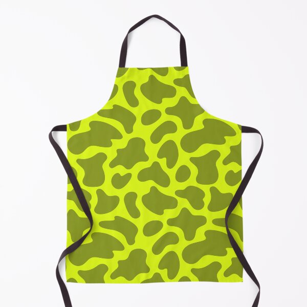 Item preview, Modern Graphic Cow Print Pattern | Bright Chartreuse designed and sold by Frohyou.
