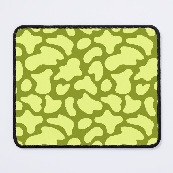 Item preview, Modern Graphic Cow Print Pattern | Dark Chartreuse designed and sold by Frohyou.