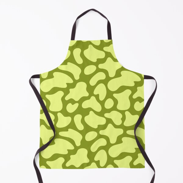 Item preview, Modern Graphic Cow Print Pattern | Dark Chartreuse designed and sold by Frohyou.