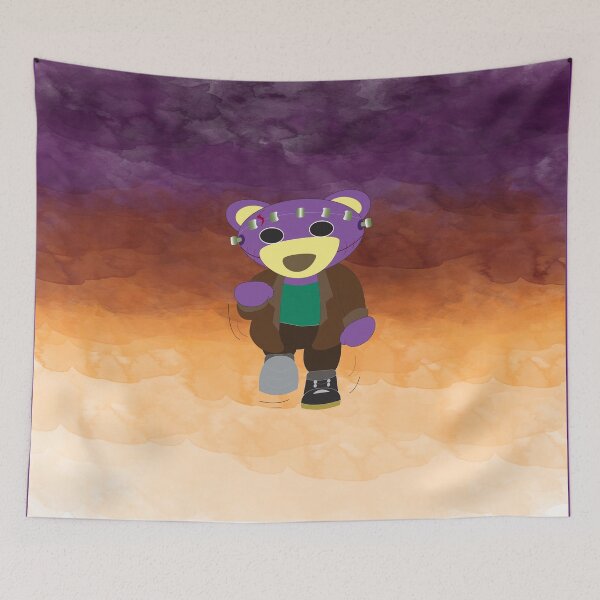 Item preview, Mr.purple bear becomes Bearkenstein(Frankenstein) designed and sold by Figaro-17.