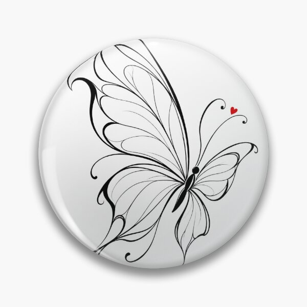 Item preview, Ornamental Butterfly – Elegant and Romantic Design designed and sold by teamzeta.