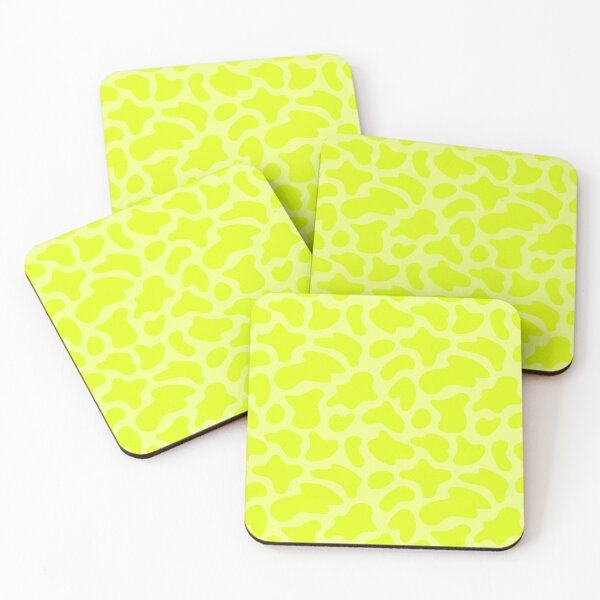 Item preview, Modern Graphic Cow Print Pattern | Light Chartreuse designed and sold by Frohyou.