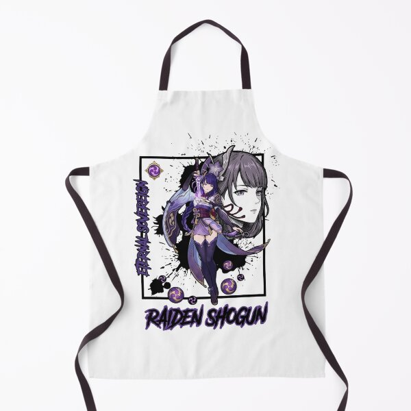 Item preview, Raiden Shogun Bnw Pop Art designed and sold by IwoneCreative.