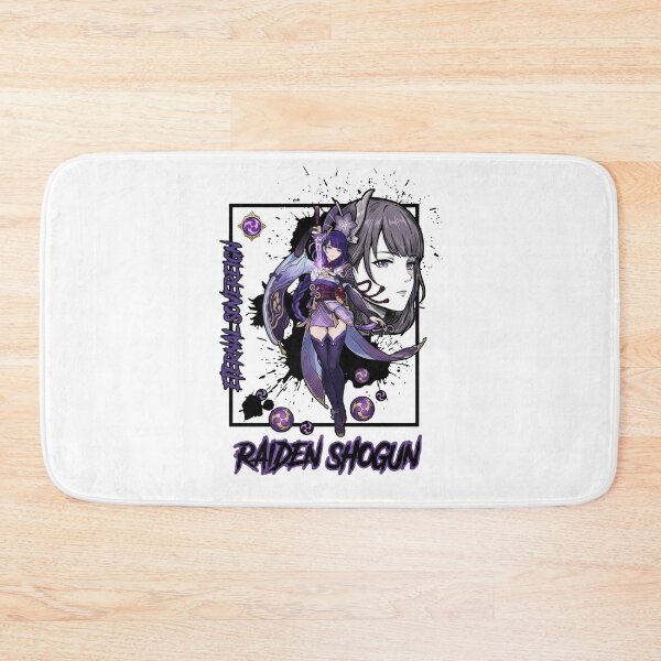 Item preview, Raiden Shogun Bnw Pop Art designed and sold by IwoneCreative.