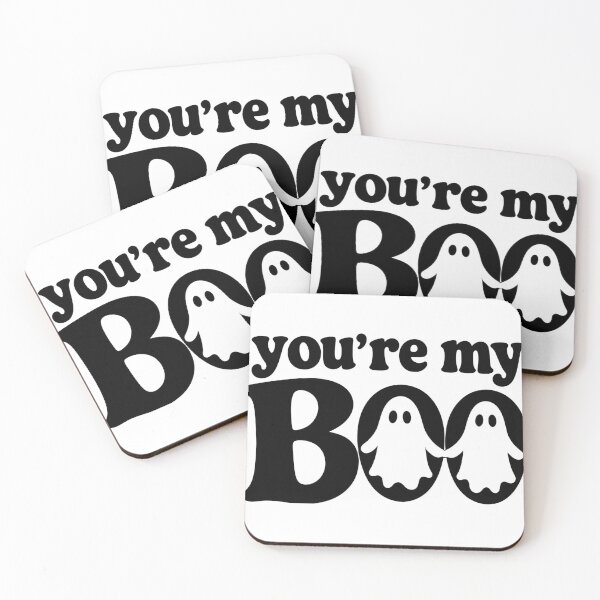 Item preview, You’re My Boo Couples Halloween White or pale background designed and sold by BearLoveDesign.
