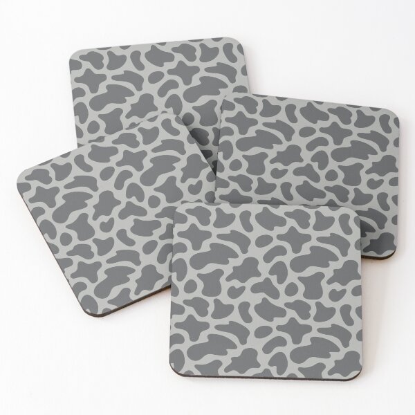 Item preview, Modern Graphic Cow Print Pattern | Bright Gray designed and sold by Frohyou.
