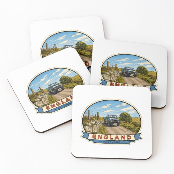 Item preview, Dartmoor England Travel Souvenir Sticker Magnet designed and sold by CROMA-Art.