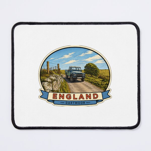 Item preview, Dartmoor England Travel Souvenir Sticker Magnet designed and sold by CROMA-Art.
