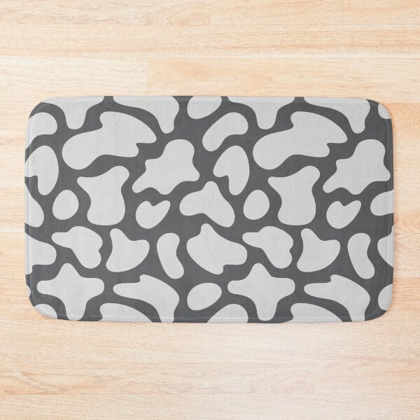Item preview, Modern Graphic Cow Print Pattern | Dark Gray designed and sold by Frohyou.