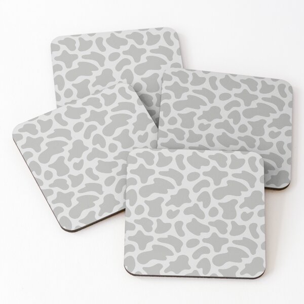 Item preview, Modern Graphic Cow Print Pattern | Light Gray designed and sold by Frohyou.
