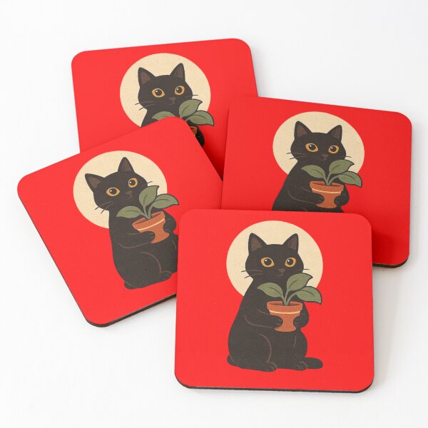 Item preview, black cat designed and sold by 123ks.