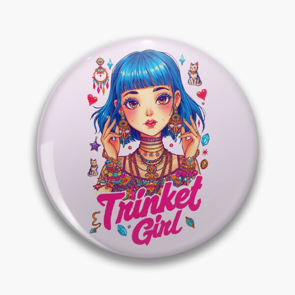Item preview, TRENDY TRINKET GIRL DESIGN 5 designed and sold by DigitalandPhoto.