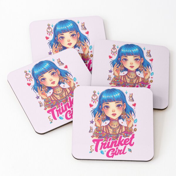 Item preview, TRENDY TRINKET GIRL DESIGN 5 designed and sold by DigitalandPhoto.