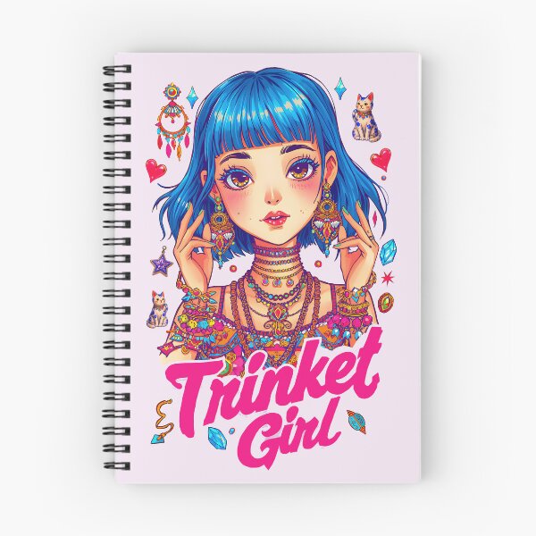 Item preview, TRENDY TRINKET GIRL DESIGN 5 designed and sold by DigitalandPhoto.