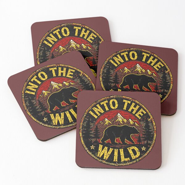 Item preview, Into The Wild | Vintage Bear and Mountain Patch designed and sold by AstronautMerch.
