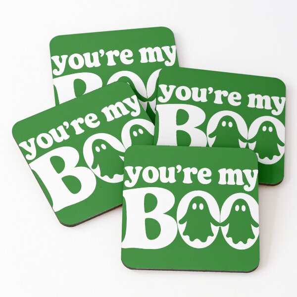 Item preview, Copy of You’re My Boo Couples Halloween Black or dark background designed and sold by BearLoveDesign.