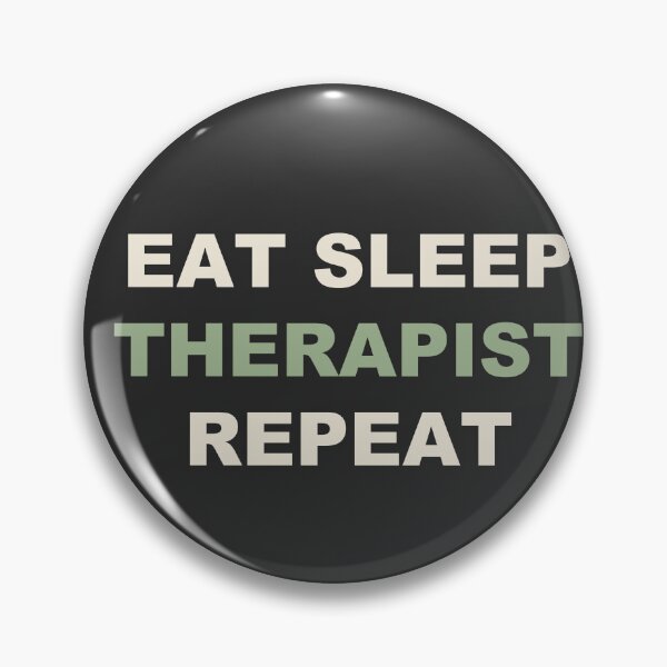 Item preview, Eat Sleep Therapist Repeat - Therapist designed and sold by RetroThreadWorks.