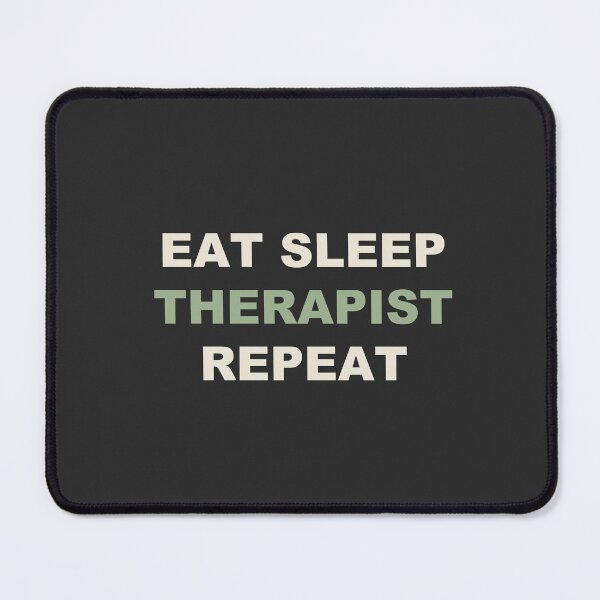 Item preview, Eat Sleep Therapist Repeat - Therapist designed and sold by RetroThreadWorks.