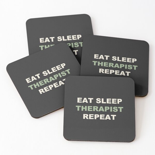 Item preview, Eat Sleep Therapist Repeat - Therapist designed and sold by RetroThreadWorks.