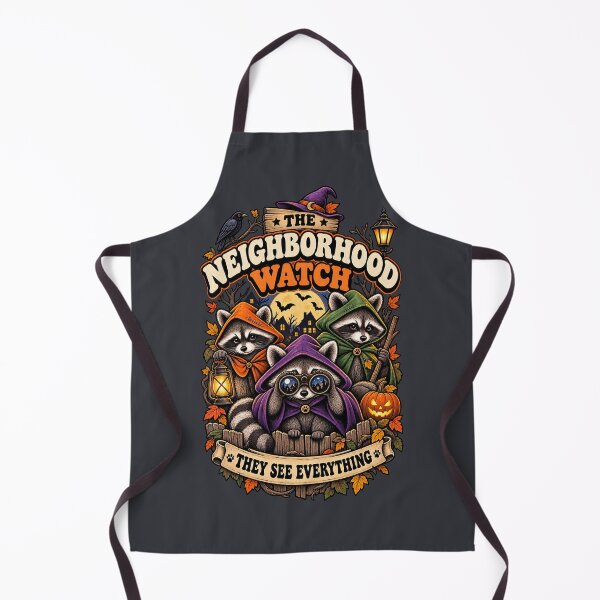 Item preview, The Neighborhood Watch Raccoons | Funny Woodland Animal Graphic | Cute Spooky Cottagecore Shirt designed and sold by warlistop.