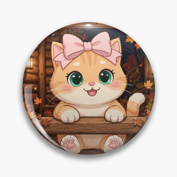 Item preview, Cute Fall Window Cat Cabin Autumn Cozy Leaves Night designed and sold by Moody Vibes Studio.