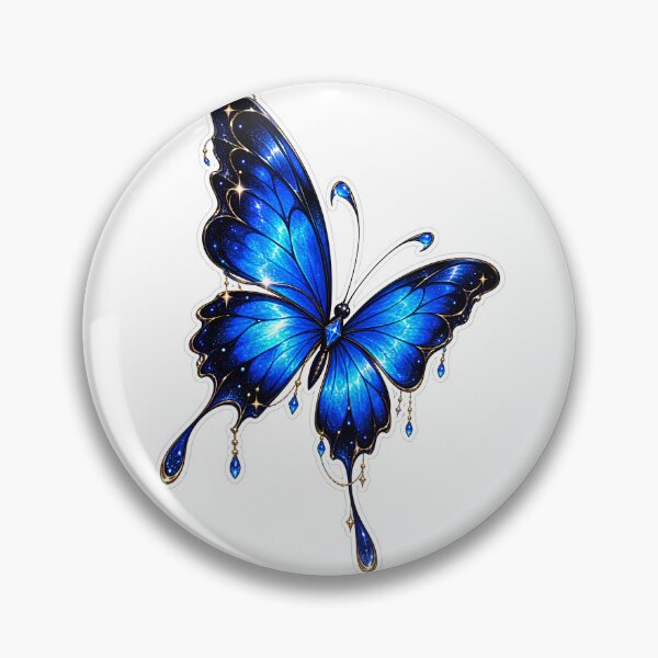 Item preview, Galactic Blue Butterfly – Celestial Fantasy designed and sold by teamzeta.
