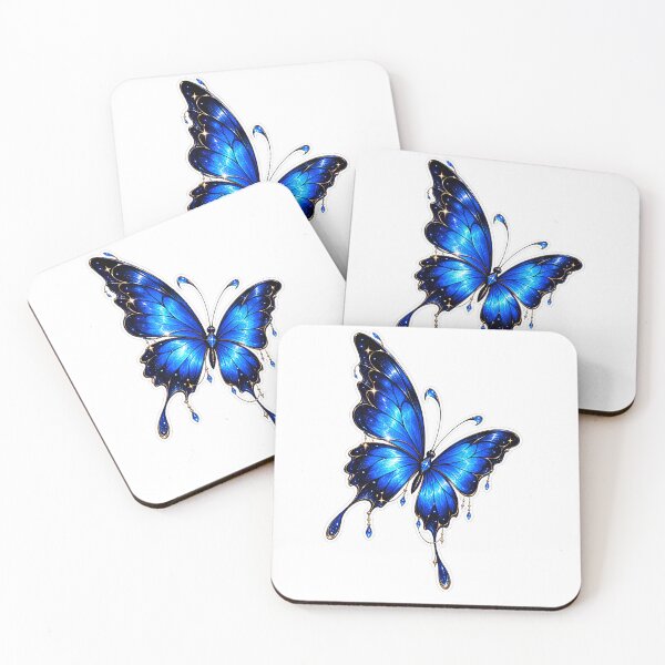 Item preview, Galactic Blue Butterfly – Celestial Fantasy designed and sold by teamzeta.