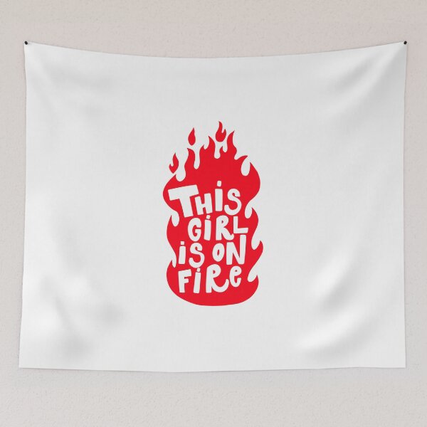 Item preview, THIS GIRL IS ON FIRE designed and sold by SudeeshArt.